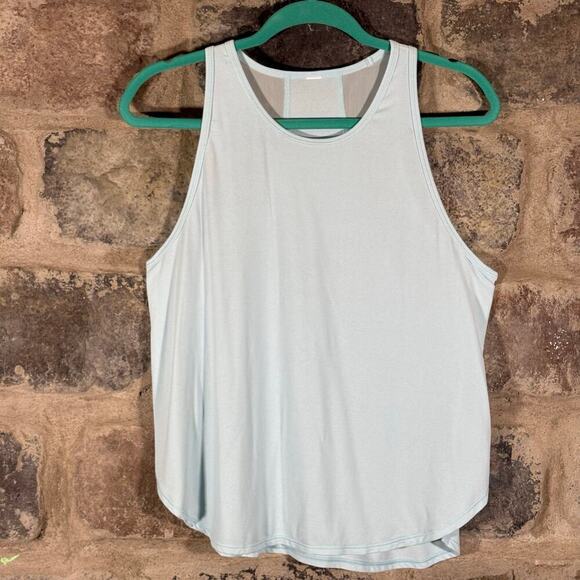 All In Motion Tank Top Woman's Large Agua Blue Lightweight Athletic‎ Running - Picture 1 of 11